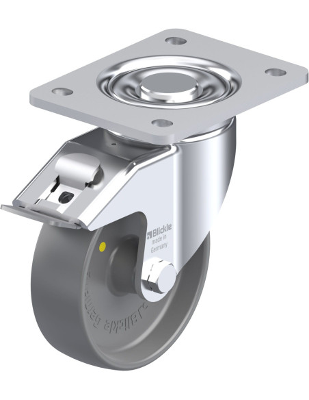 LH-PO 125G-3-FI-ELS antistatinis ratukas su stabdžiais