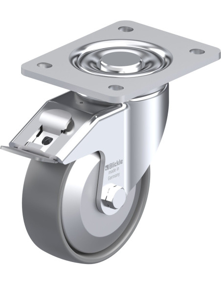 LH-PO 125G-3-FI-ELS-FA antistatinis ratukas su stabdžiais