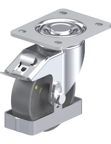 LH-PO 125G-3-FI-ELS-FS antistatinis pasukamas ratukas su