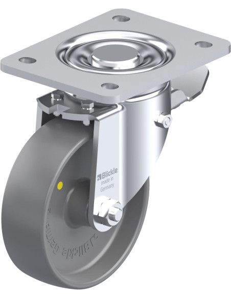 LH-PO 125G-3-ST-ELS antistatinis ratukas su stabdžiais