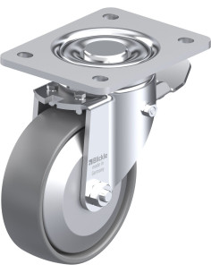 LH-PO 125G-3-ST-ELS-FA antistatinis ratukas su stabdžiais