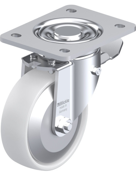 LH-PO 125G-3-ST-FA pasukamas ratukas su stabdžiais