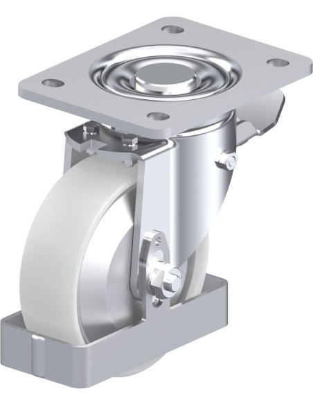 LH-PO 125G-3-ST-FA-FS pasukamas ratukas su stabdžiais