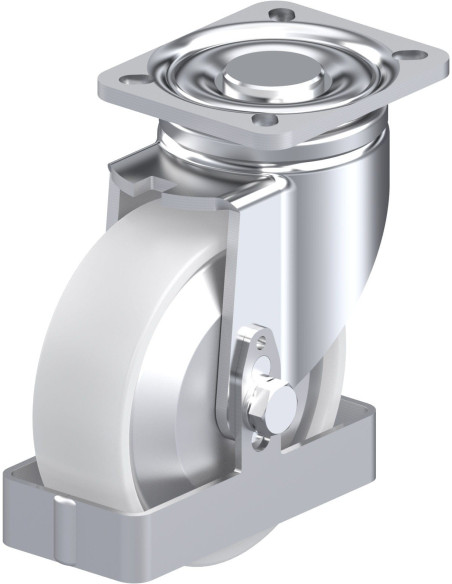 LH-PO 125KA-1-FA-FS sintetinis pasukamas ratukas 125 mm