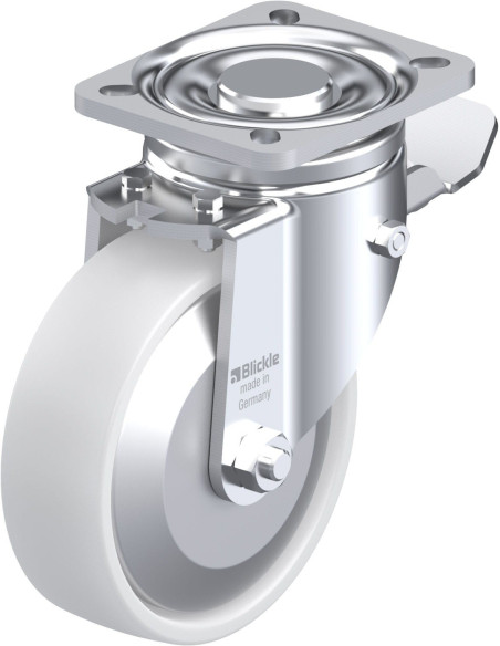 LH-PO 125KA-1-ST-FA pasukamas ratukas su stabdžiais