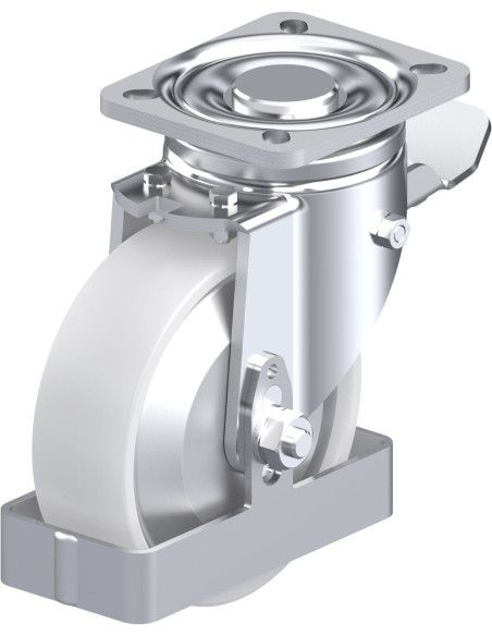 LH-PO 125KA-1-ST-FA-FS pasukamas ratukas su stabdžiais