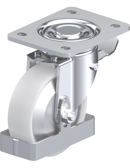 LH-PO 125KA-3-ST-FA-FS pasukamas ratukas su stabdžiais