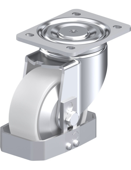 LH-PO 127K-FA-FS sintetinis pasukamas ratukas 125mm