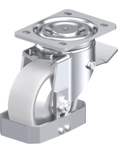 LH-PO 127K-ST-FA-FS pasukamas ratukas su stabdžiais