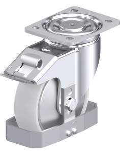 LH-PO 150G-FI-FA-FS pasukamas ratukas su stabdžiais