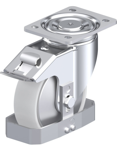 LH-PO 150G-FI-FA-FS pasukamas ratukas su stabdžiais