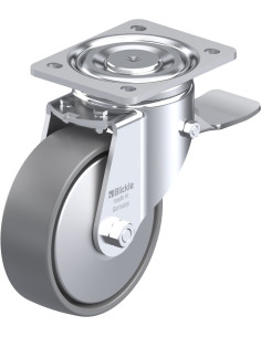 LH-PO 150G-ST-ELS-FA antistatinis ratukas su stabdžiais