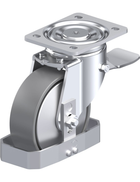 LH-PO 150G-ST-ELS-FA-FS antistatinis ratukas su stabdžiais