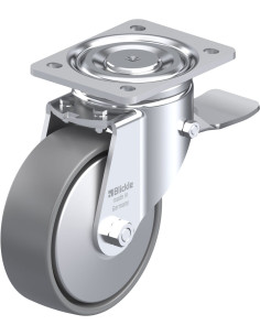 LH-PO 150K-ST-ELS-FA antistatinis ratukas su stabdžiais