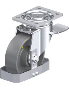 LH-PO 150K-ST-ELS-FS antistatinis ratukas su stabdžiais