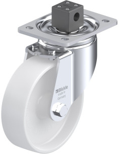 LH-PO 160G-CS13 sintetinis pasukamas ratukas su stabdžiais