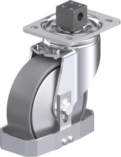 LH-PO 160G-CS13-ELS-FA-FS antistatinis ratukas su stabdžiais