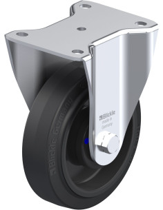 BH-POEV 160XKA fiksuotas ratukas dengtas guma