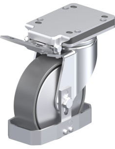 LH-PO 160G-IS-ELS-FA-FS antistatinis ratukas su stabdžiais