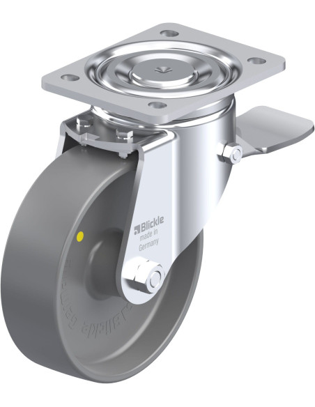 LH-PO 160G-ST-ELS antistatinis ratukas su stabdžiais