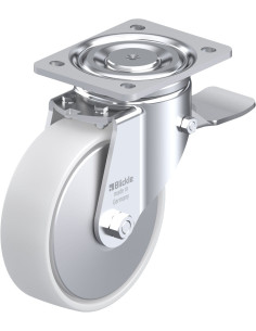 LH-PO 160G-ST-FA poliamido ratukas su stabdžiais