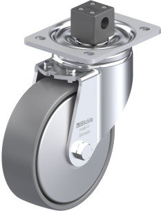 LH-PO 160K-CS13-ELS-FA antistatinis ratukas su stabdžiais