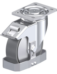 LH-PO 160K-FI-ELS-FA-FS antistatinis ratukas su stabdžiais