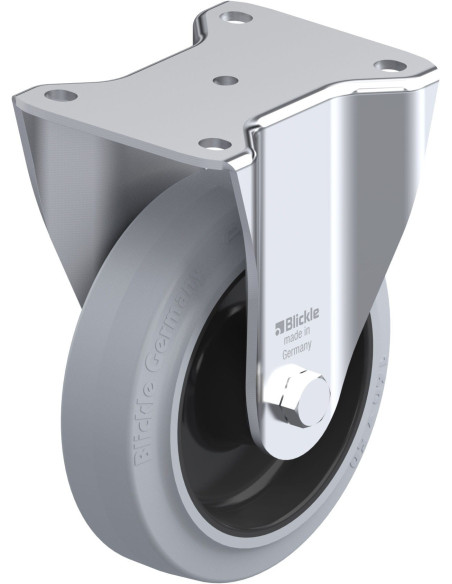 BH-POEV 160XR-SG fiksuotas ratukas dengtas guma