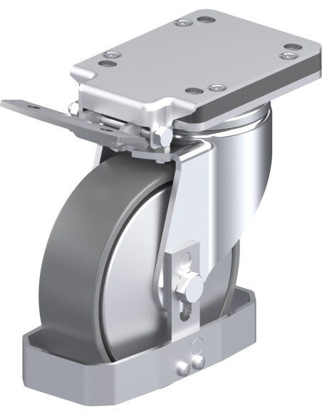 LH-PO 160K-IS-ELS-FA-FS antistatinis ratukas su stabdžiais