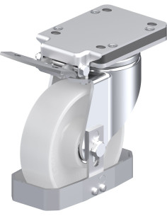 LH-PO 160K-IS-FS pasukamas ratukas su stabdžiais