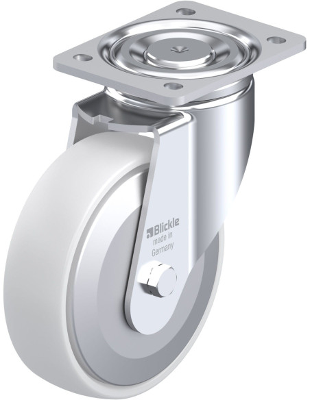 LH-PO 175G-FA sintetinis pasukamas ratukas, 175 mm