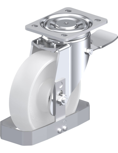 LH-PO 175K-ST-FS pasukamas ratukas su stabdžiais