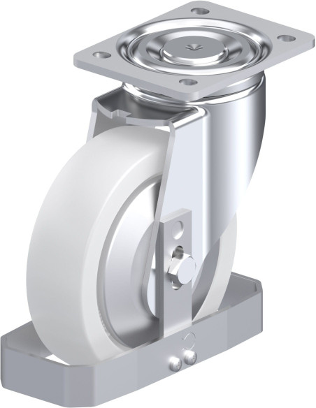 LH-SPO 175K-FA-FS sintetinis pasukamas ratukas 175 mm