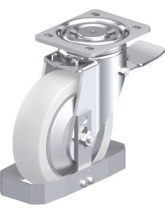 LH-SPO 175K-ST-FA-FS sintetinis ratukas su stabdžiais