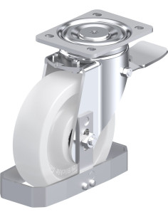 LH-SPO 175K-ST-FS pasukamas ratukas su stabdžiais