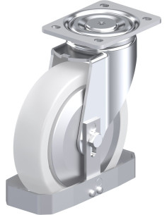 LH-SPO 200G-FA-FS sintetinis pasukamas ratukas 200 mm