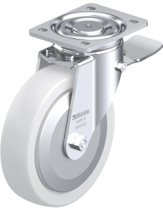 LH-SPO 200G-ST-FA sintetinis ratukas su stabdžiais