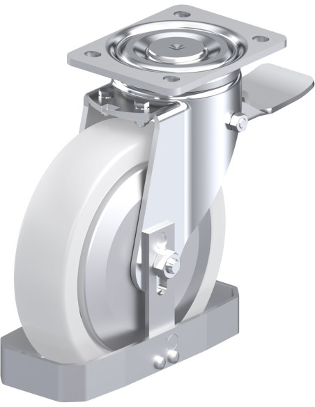 LH-SPO 200G-ST-FA-FS pasukamas ratukas su stabdžiais