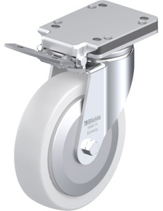 LH-SPO 200K-IS-FA sintetinis pasukamas ratukas su stabdžiais