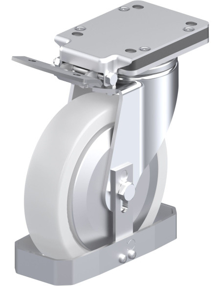 LH-SPO 200K-IS-FA-FS sintetinis ratukas su stabdžiais