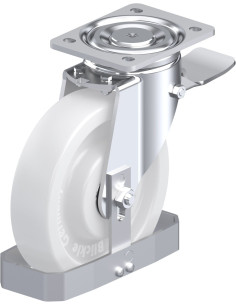 LH-SPO 200K-ST-FS sintetinis pasukamas ratukas su stabdžiais