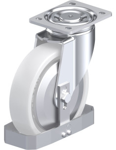 LH-SPO 201G-FA-FS sintetinis pasukamas ratukas 200 mm