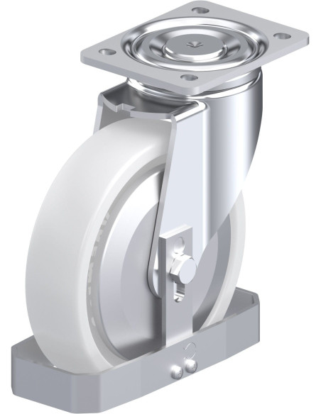 LH-SPO 201G-FA-FS sintetinis pasukamas ratukas 200 mm