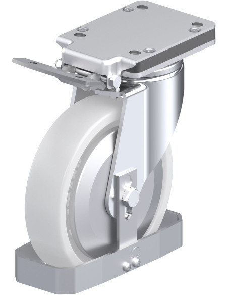 LH-SPO 201G-IS-FA-FS pasukamas ratukas su stabdžiais