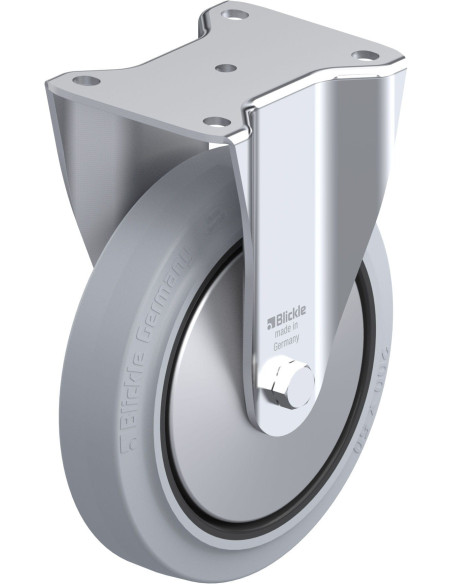 BH-POEV 200R-SG-FA fiksuotas ratukas su guma