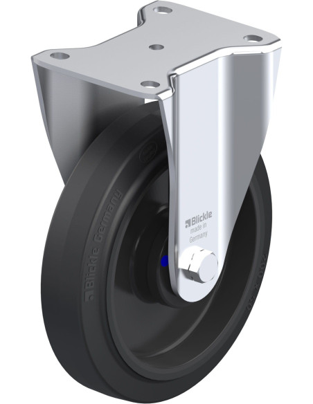 BH-POEV 200XKA fiksuotas ratukas dengtas guma