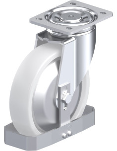 LH-SPO 201K-FA-FS sintetinis pasukamas ratukas 200 mm