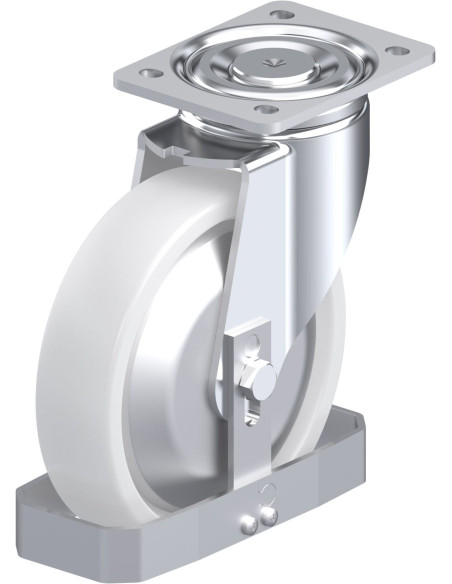 LH-SPO 201K-FA-FS sintetinis pasukamas ratukas 200 mm