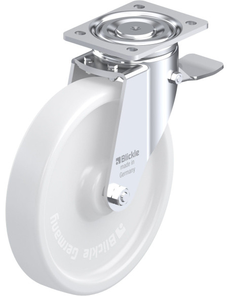 LH-SPO 251G-ST sintetinis ratukas su stabdžiais