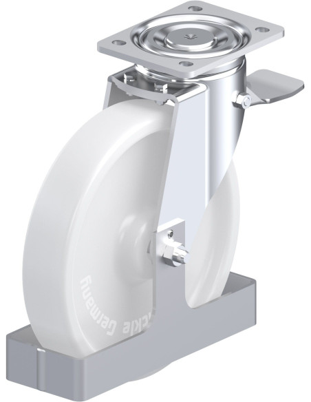 LH-SPO 251G-ST-FS pasukamas ratukas su stabdžiais